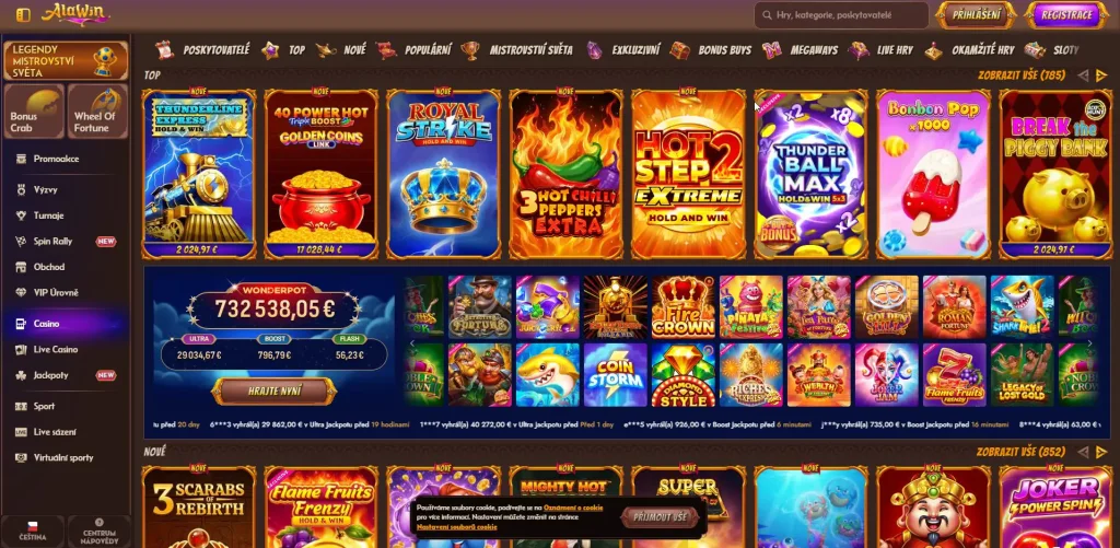 Alawin Casino nabízí nejlepší bonusy a propagační akce pro nové hráče z České republiky.